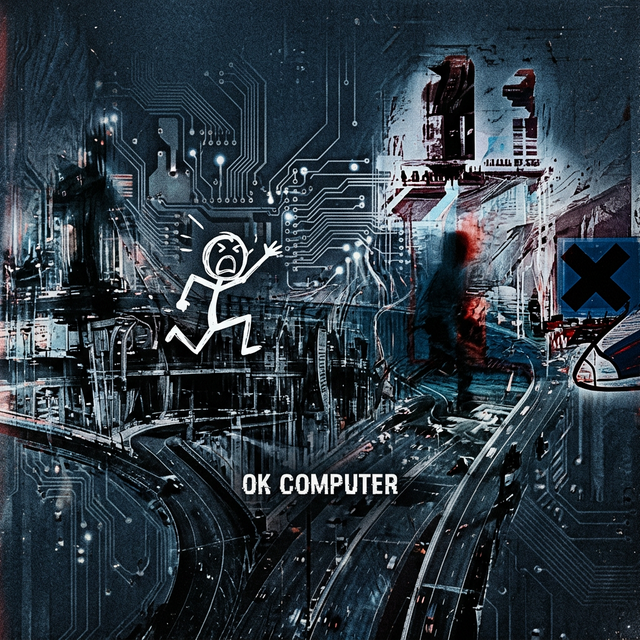 Radiohead OK Computer Album Cover